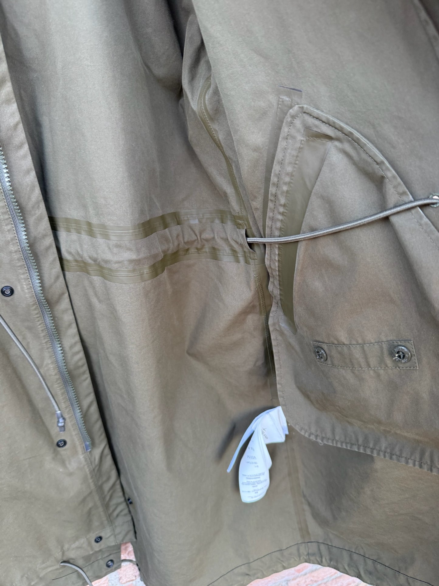 Stone Island O-Ventile Ghost Piece Jacket - M