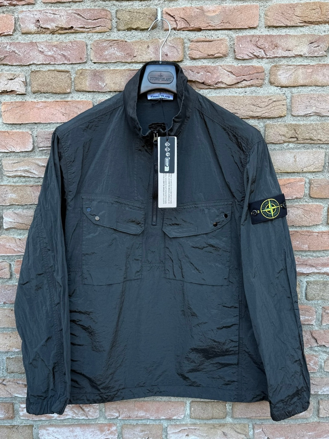 Stone Island Nylon Metal Zip Smock - L