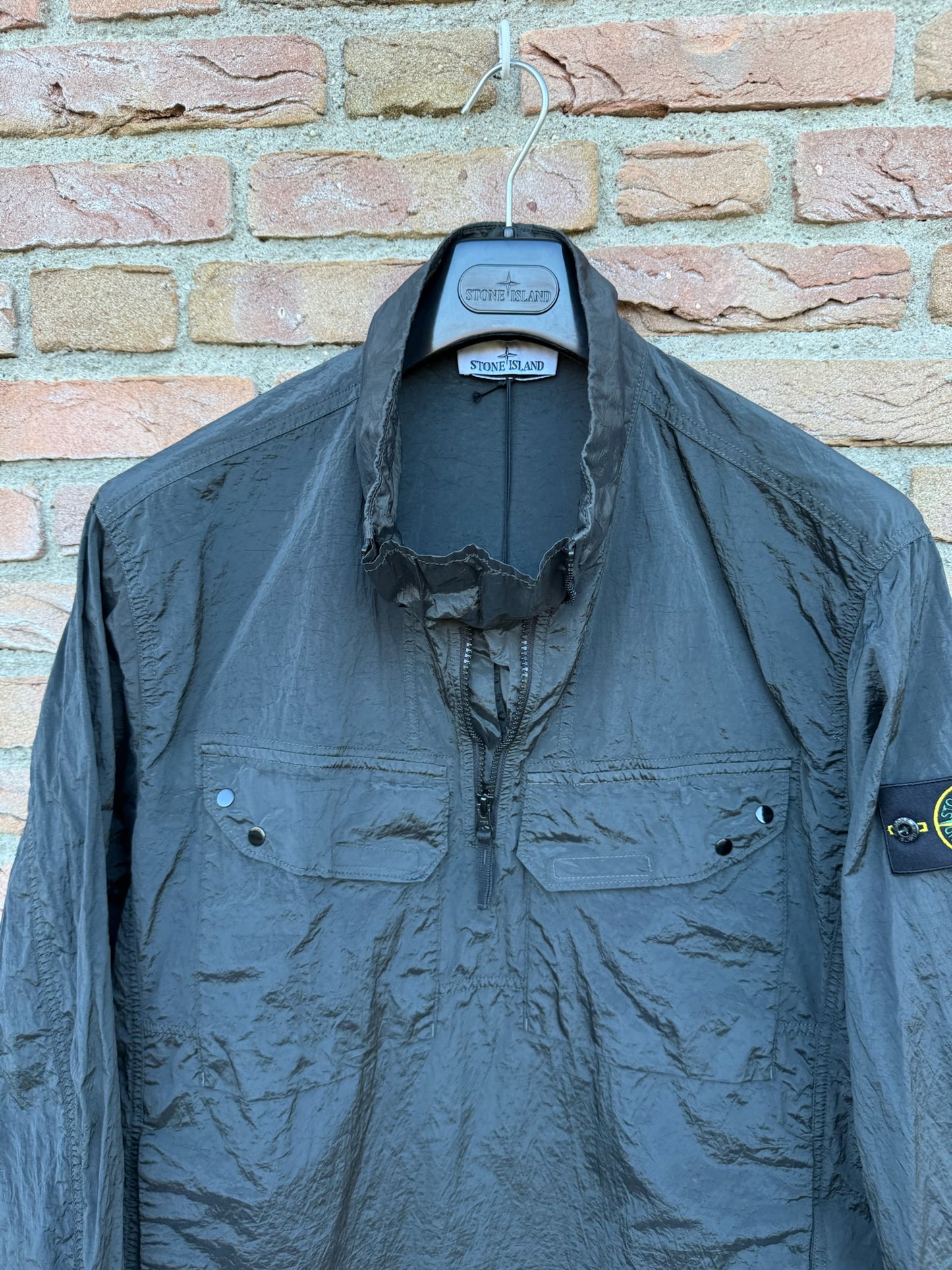 Stone Island Nylon Metal Zip Smock - L