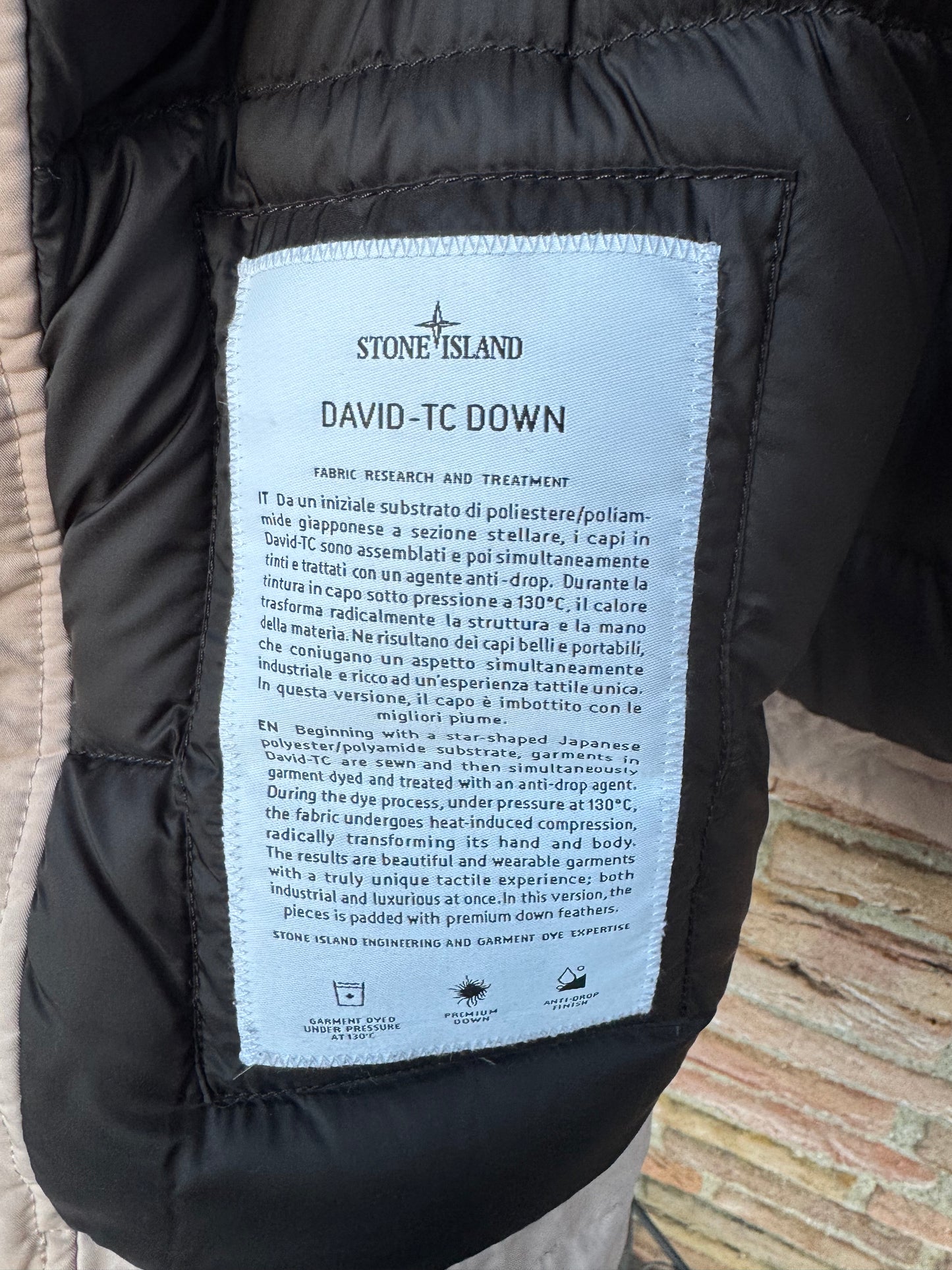 Stone Island David-TC Down Jacke - XL