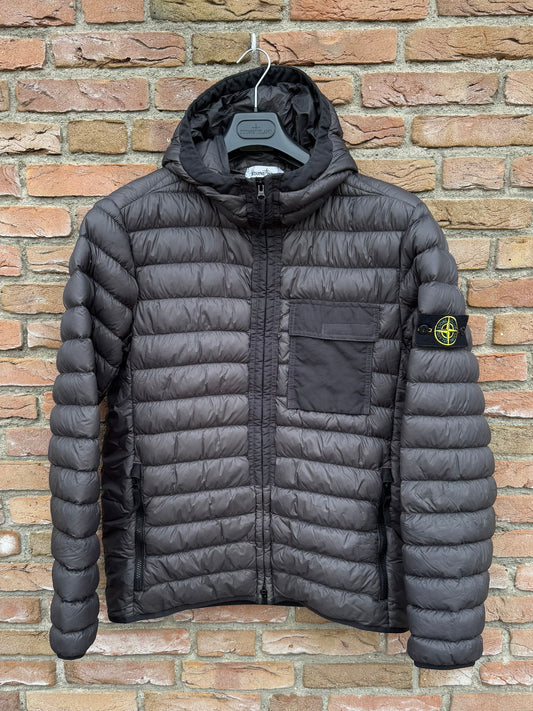 Stone Island Garment Dyed Micro Yarn Down Jacket - XL