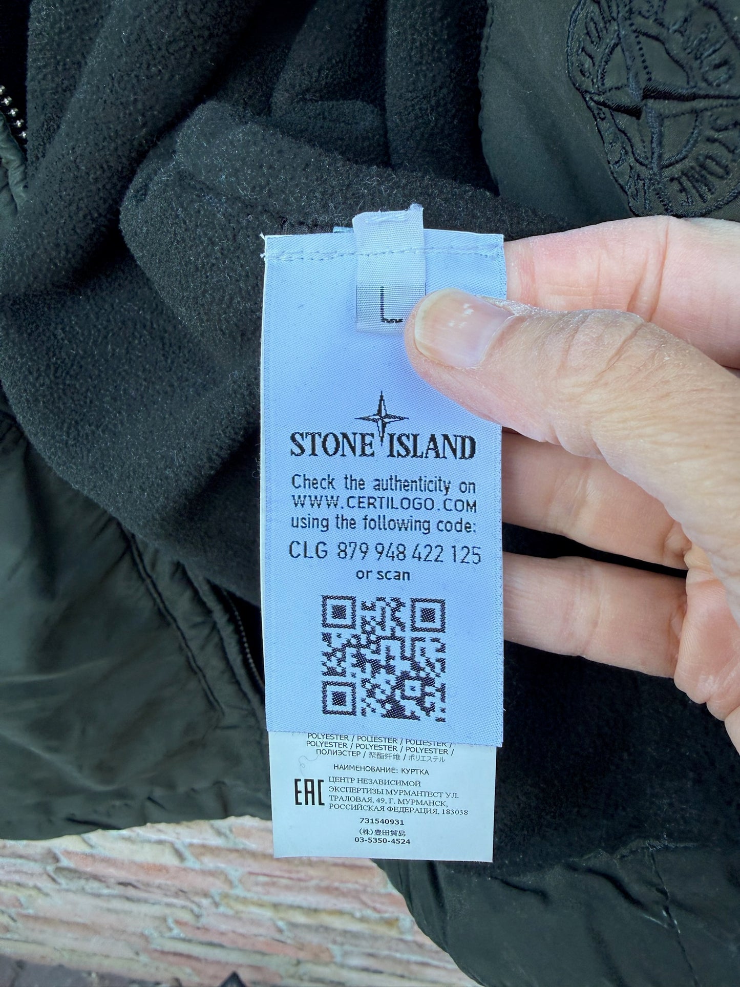 Stone Island David Light-TC with Micropile Jacket - L