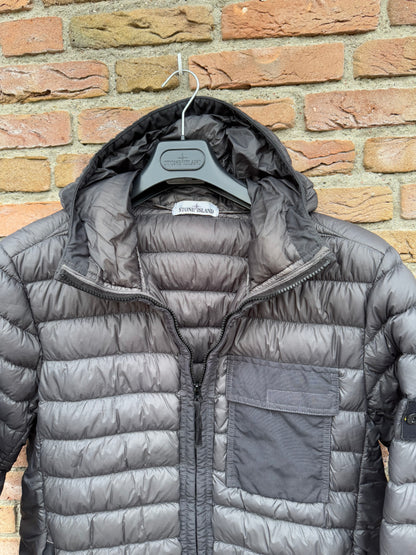 Stone Island Garment Dyed Micro Yarn Down Jacket - XL