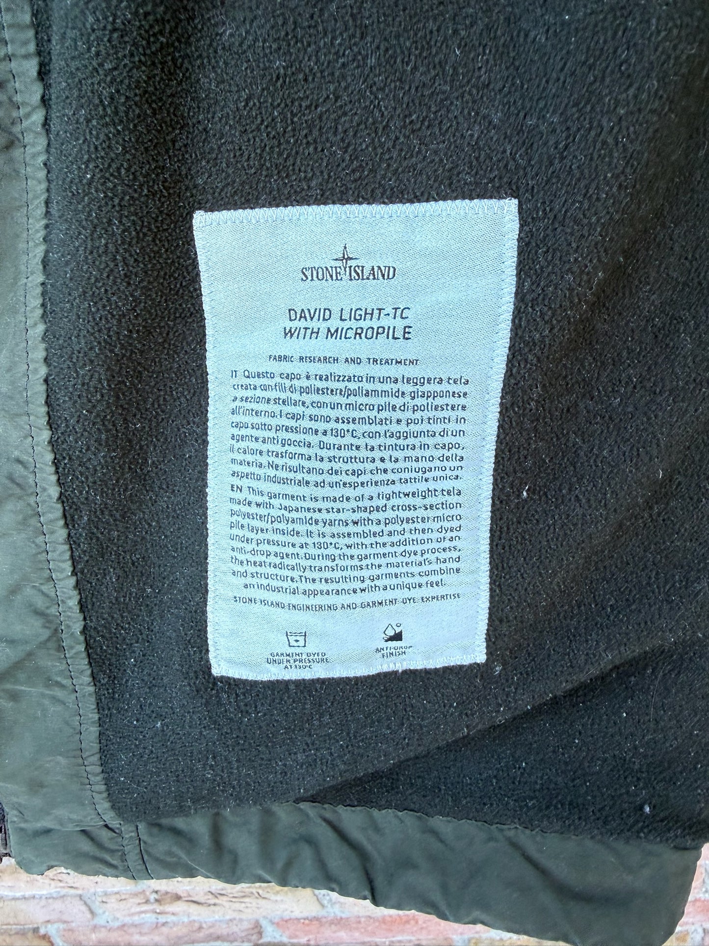 Stone Island David Light-TC with Micropile Jacket - L