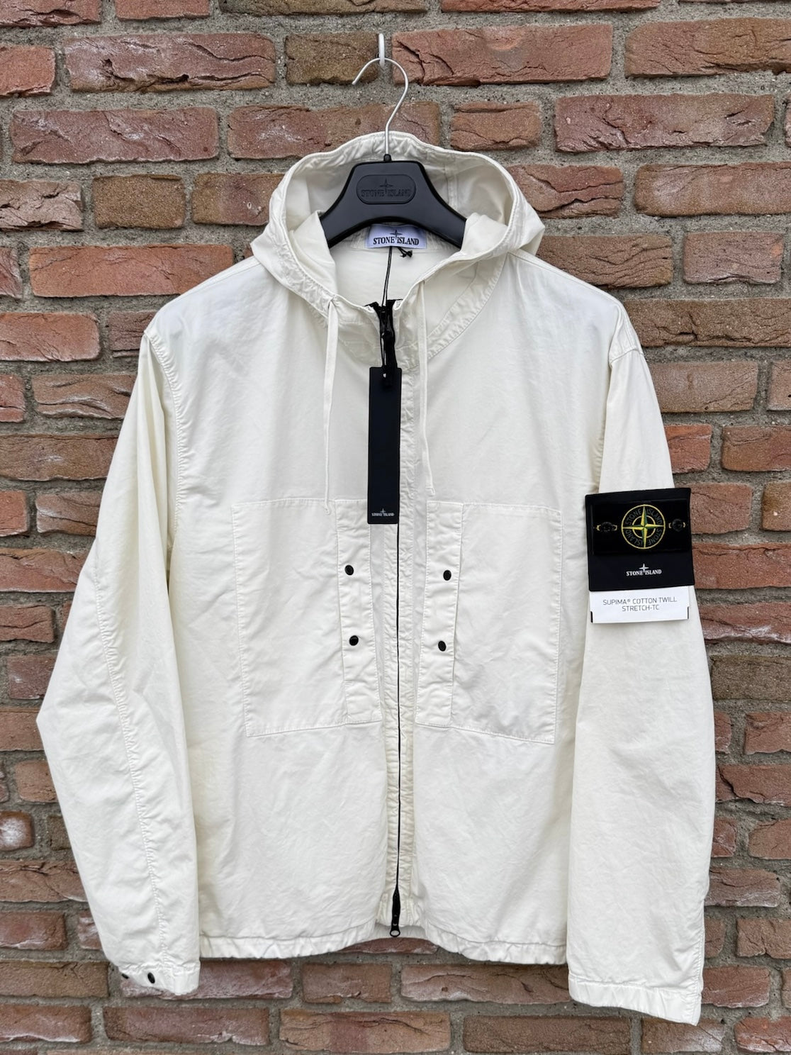 Stone Island Supima Cotton Twill Stretch-TC Jacket - XXL