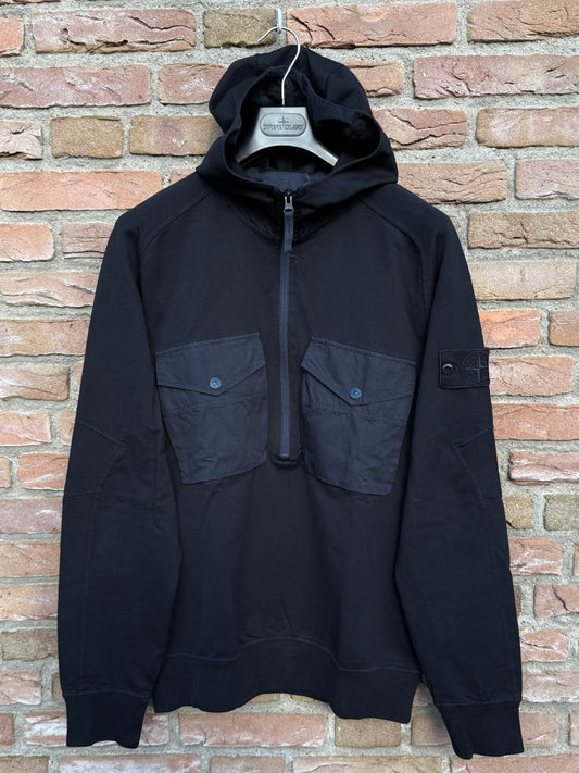 Stone Island Ghost Zip Hoodie - M