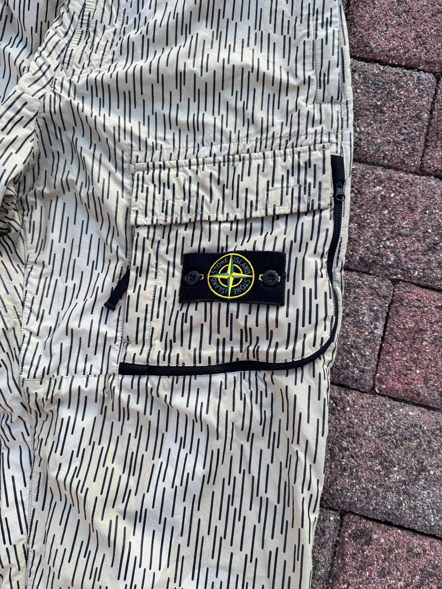 Stone Island Rain Camo Reflective Cargo - W31