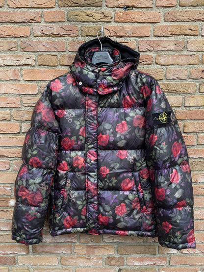 Stone Island x Supreme Lamy Cover Stampato Daunenjacke - L