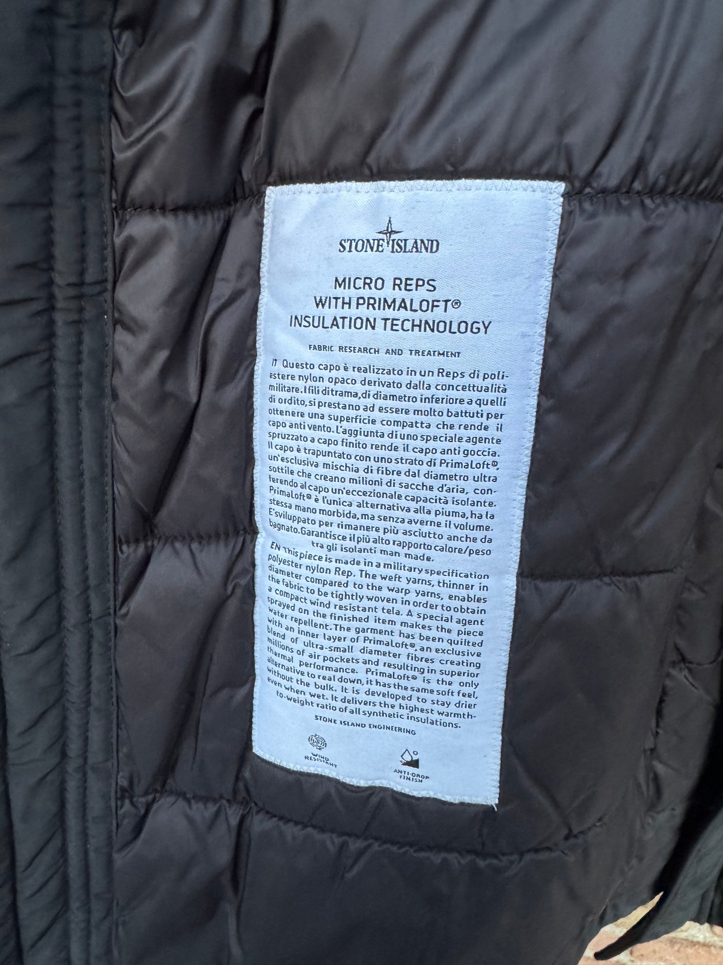 Stone Island Micro Reps Parka - S