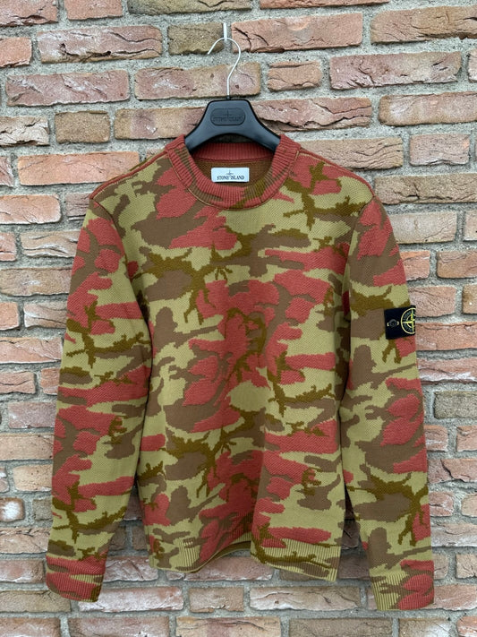 Stone Island Heritage Camo Pullover - L