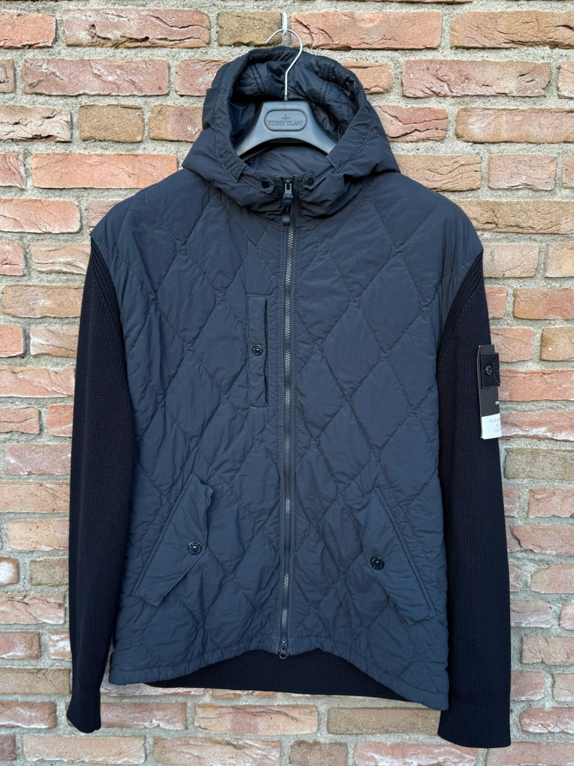 Stone Island Nylon Smerigliato and Knit Ghost Jacket - XXL