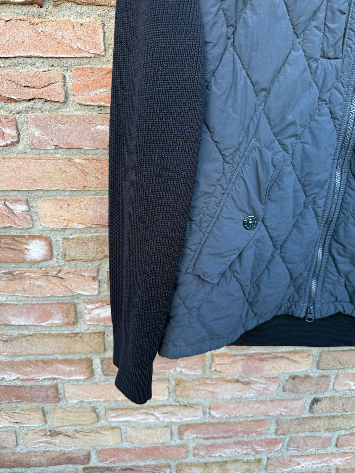 Stone Island Nylon Smerigliato and Knit Ghost Jacket - XXL