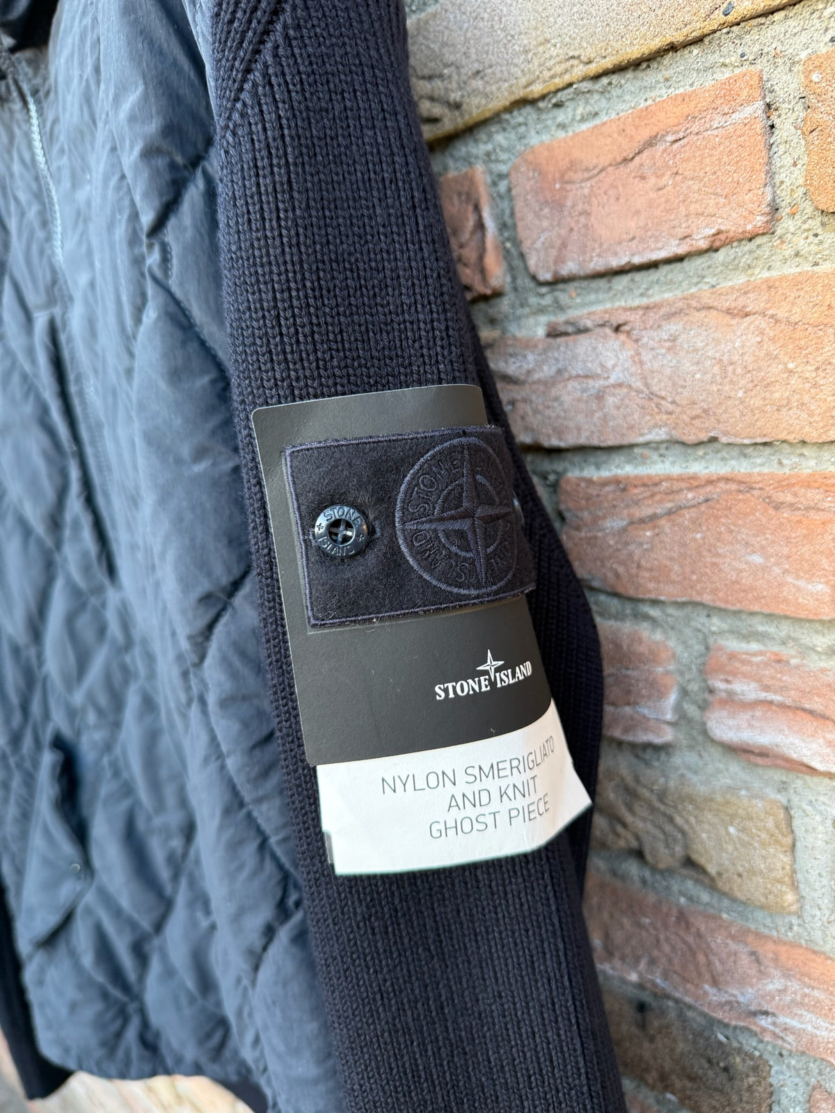 Stone Island Nylon Smerigliato and Knit Ghost Jacket - XXL