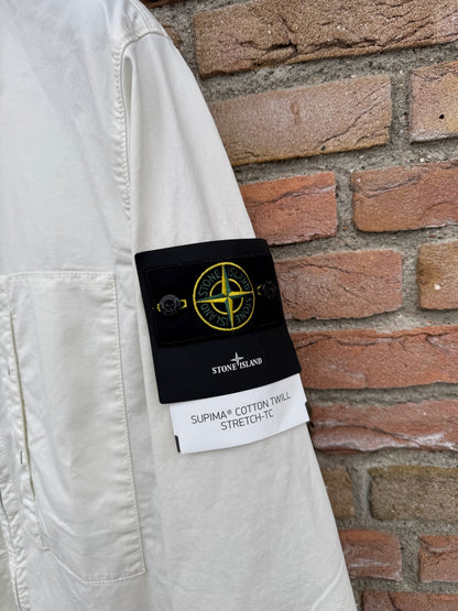 Stone Island Supima Cotton Twill Stretch-TC Jacket - L