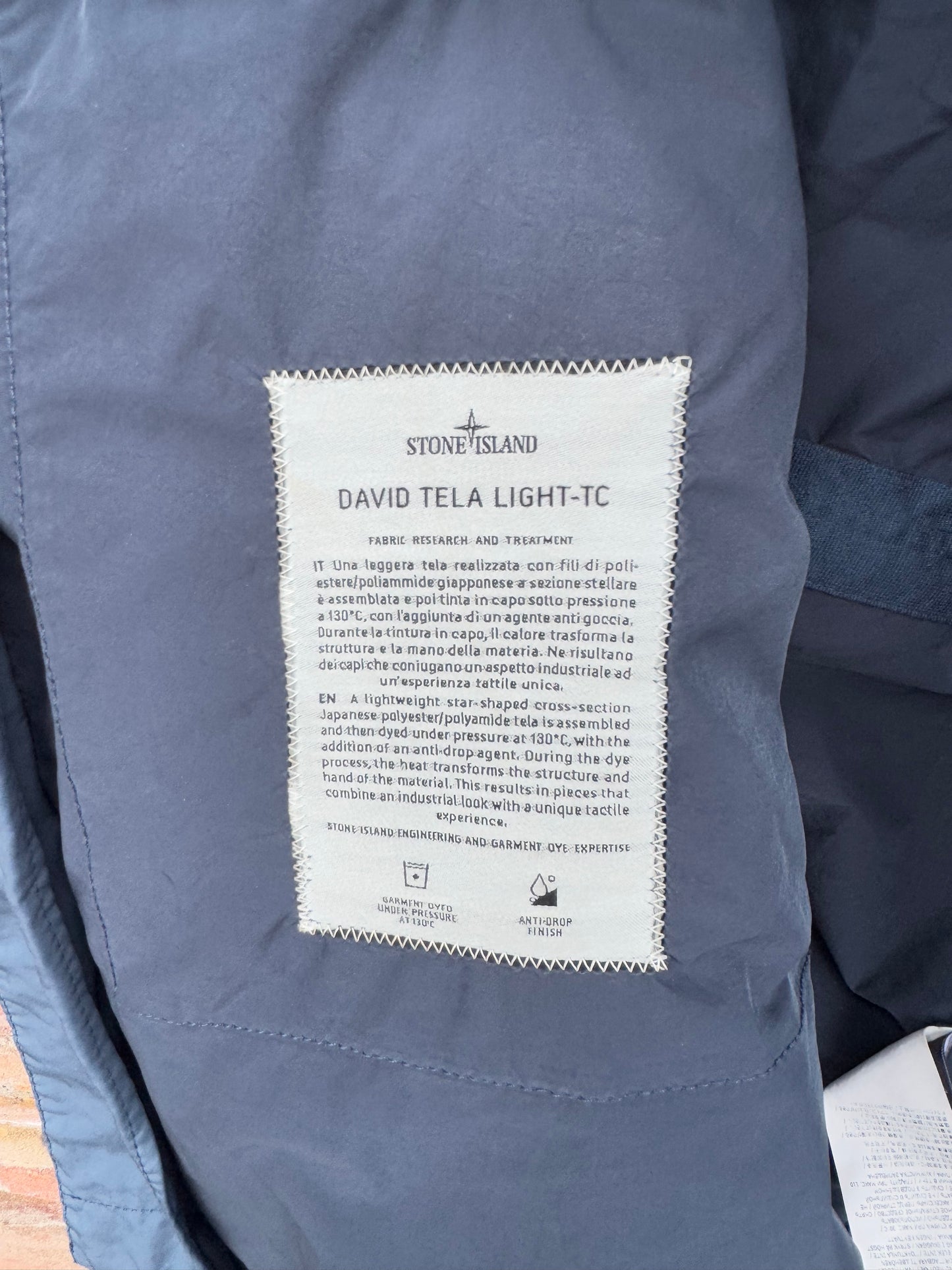 Stone Island David Tela Light-TC Jacket - L