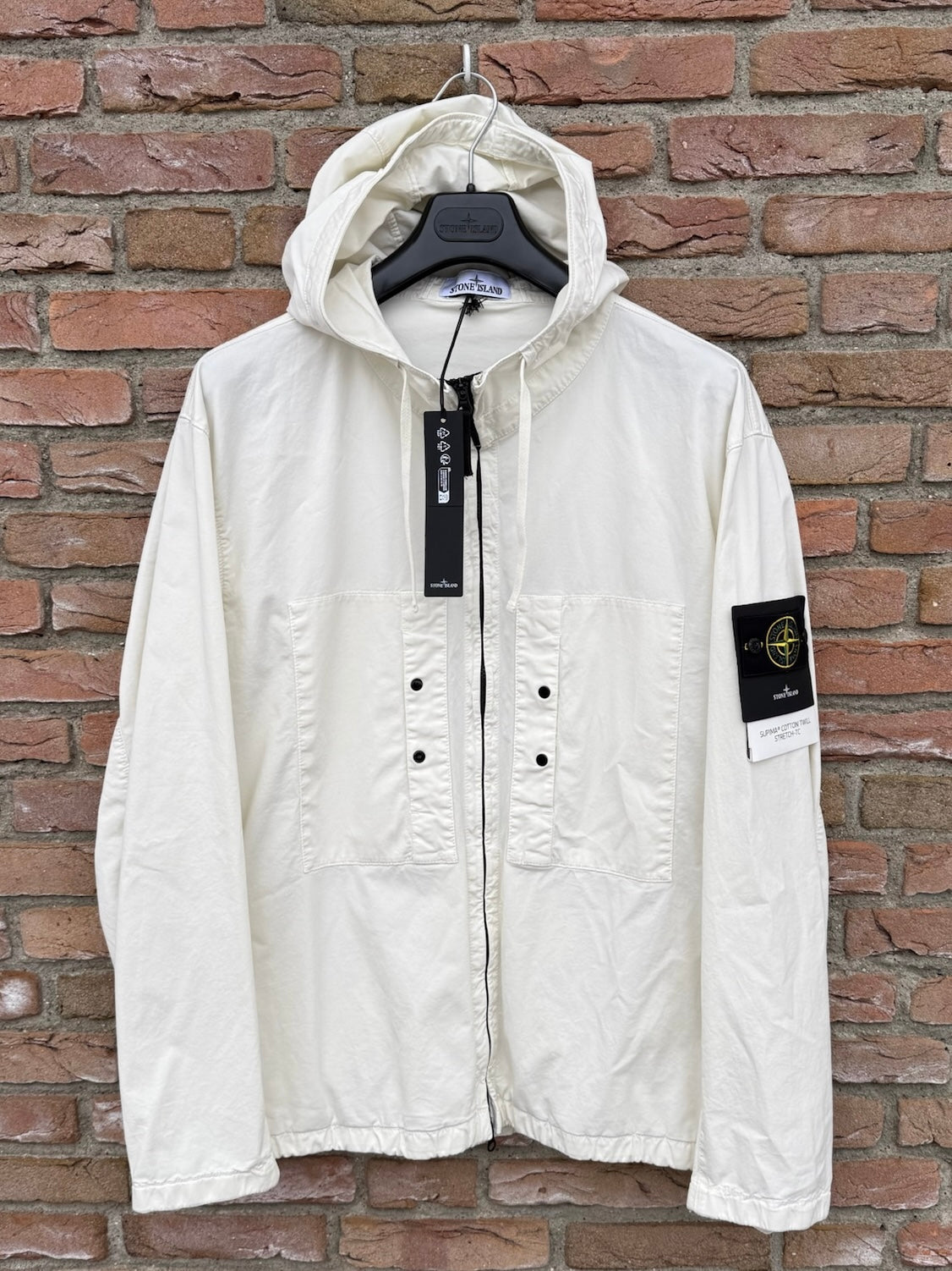 Stone Island Supima Cotton Twill Stretch-TC Jacket - 3XL