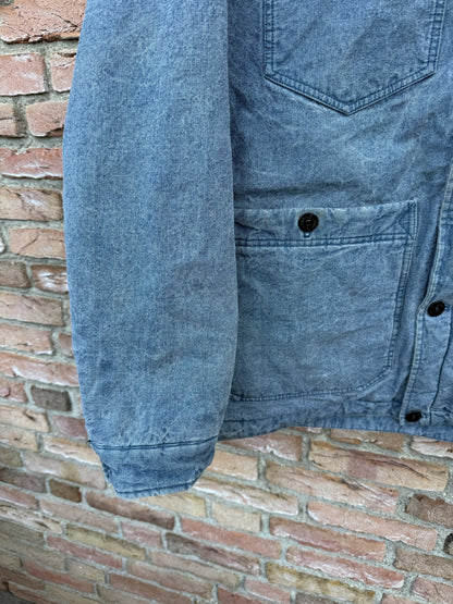 Stone Island Panama Placcato with Panno Jacquard Jacket - 3XL