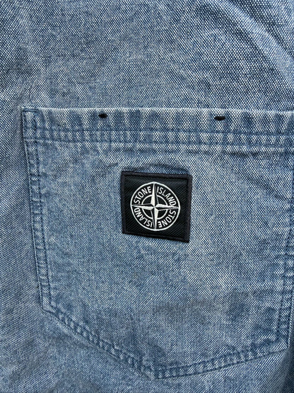 Stone Island Panama Placcato with Panno Jacquard Jacket - 3XL