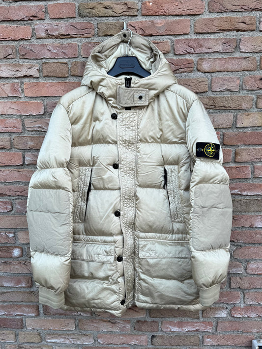 Stone Island Nylon Raso Daunenjacke - XL