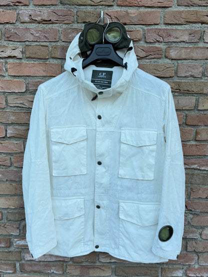 C.P. Company Plated Linen La Mille Jacket - L