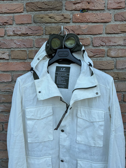 C.P. Company Plated Linen La Mille Jacket - L