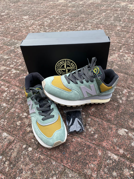 Stone Island x New Balance 574 Legacy - UK 9