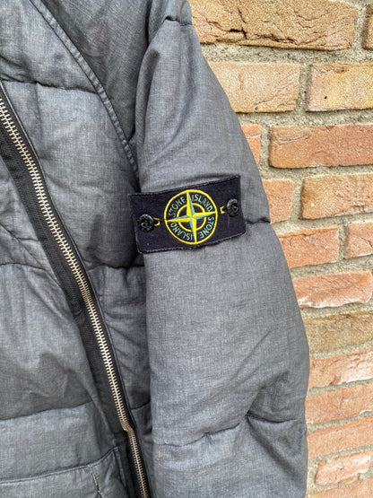 Stone Island Lino Resinato Daunenjacke - XL