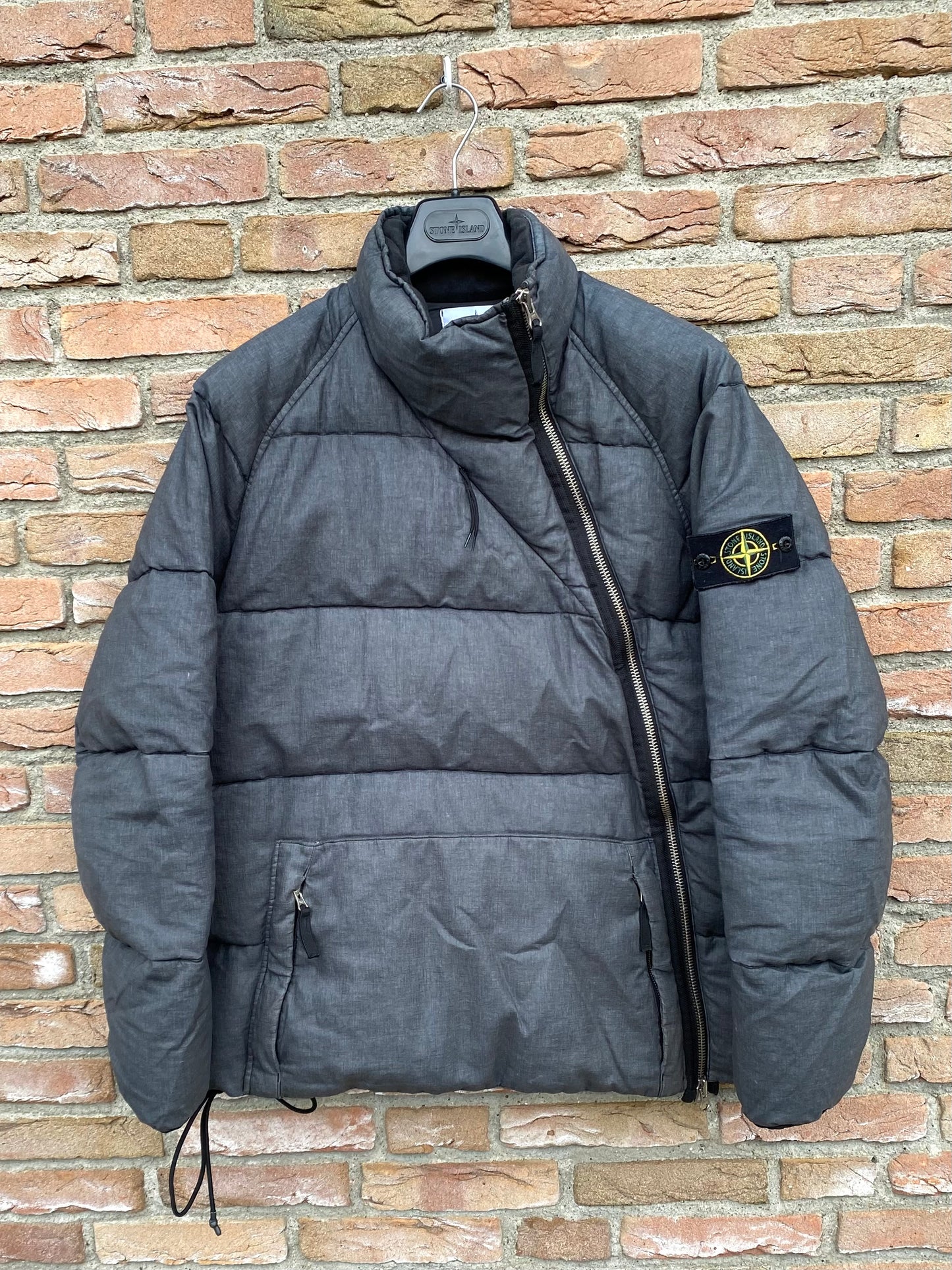 Stone Island Lino Resinato Daunenjacke - XL