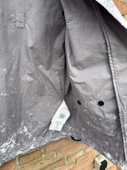 Stone Island White Pigment on Tela Paracadute Stretch-TC Jacket - M