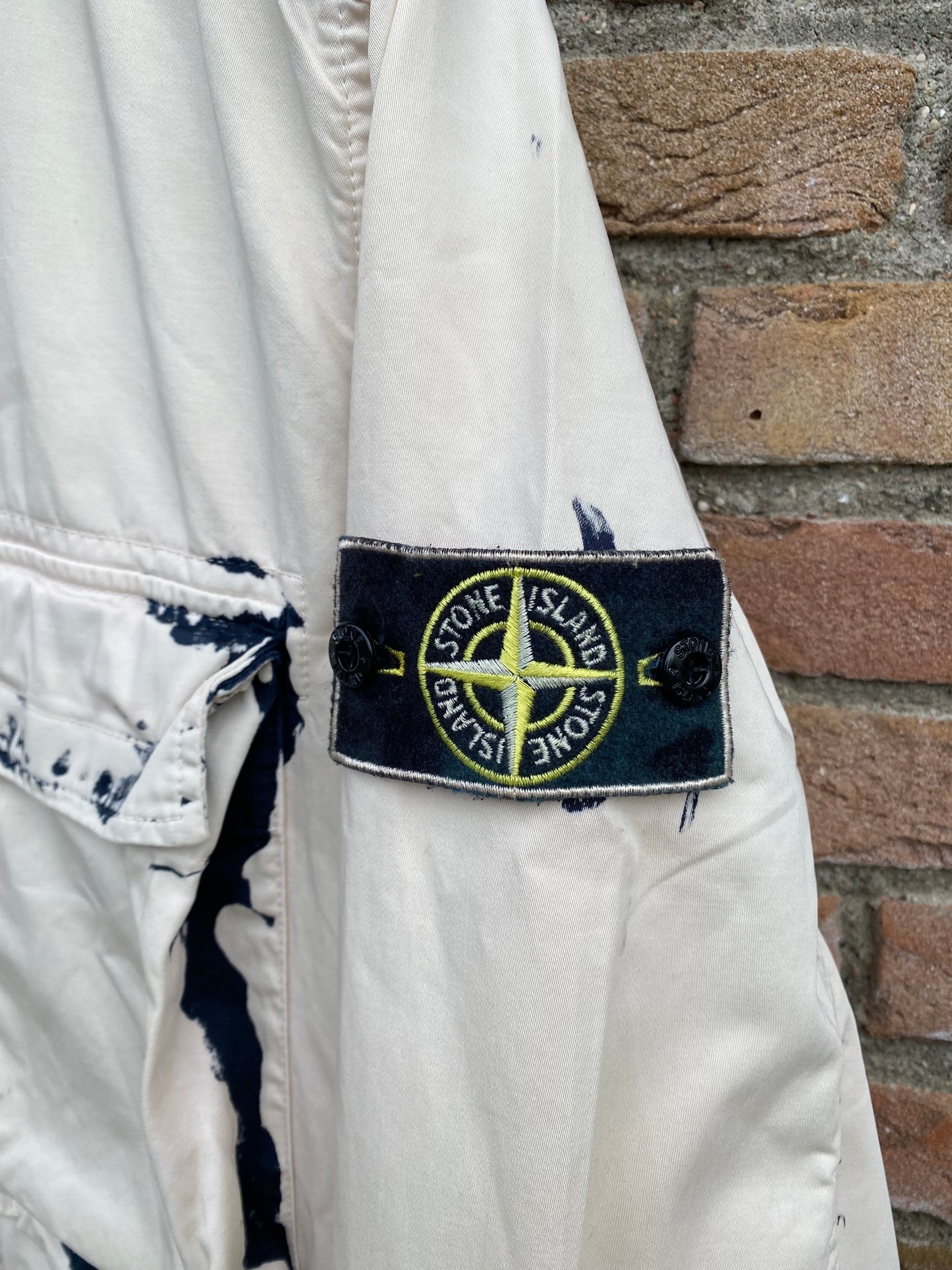 Stone Island Hand Corrosion on Raso Jacke - L