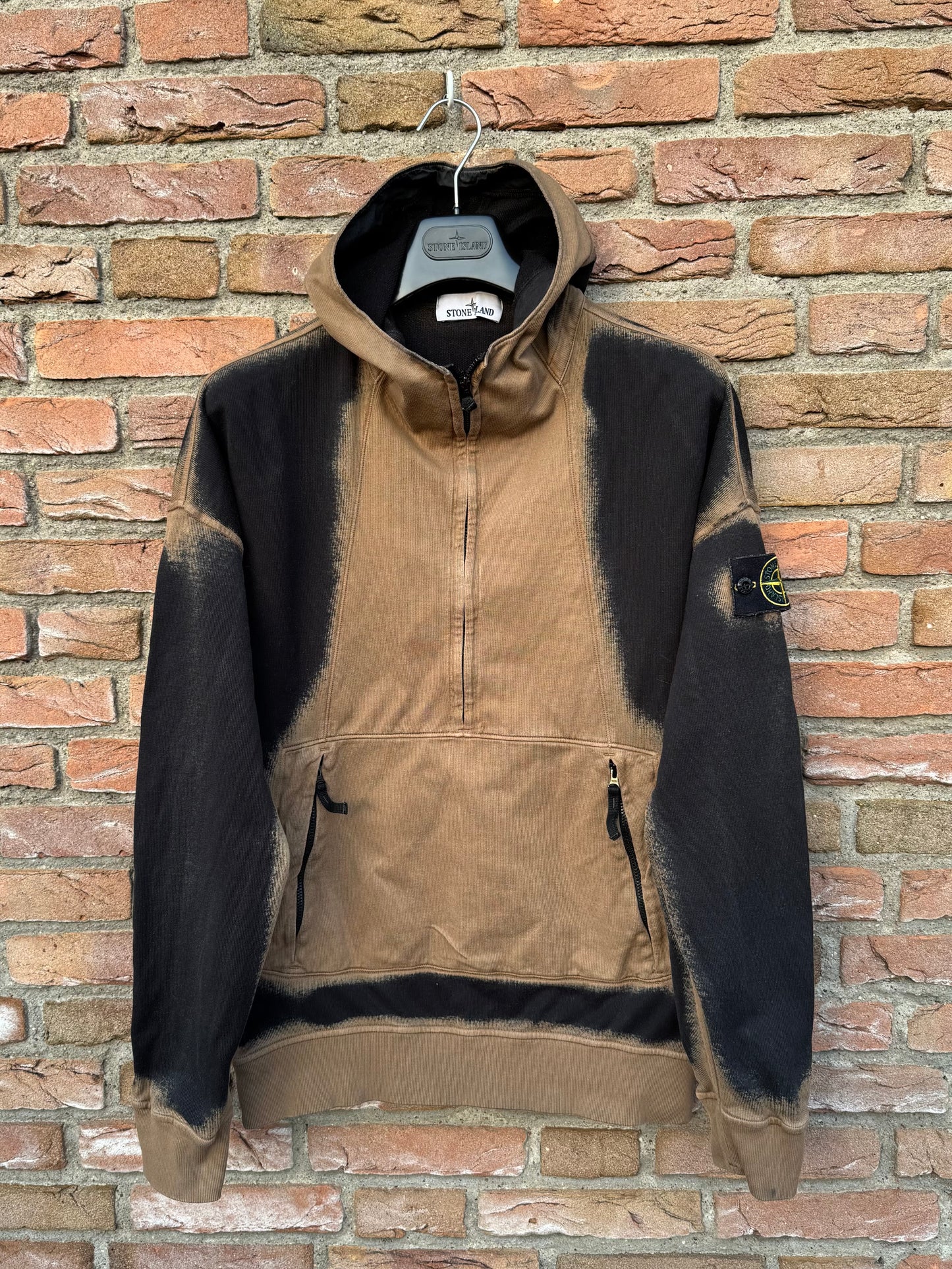 Stone Island Hand Sprayed Hoodie - M