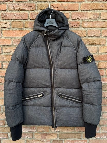 Stone Island Lino Resinato Down-TC Jacket - M