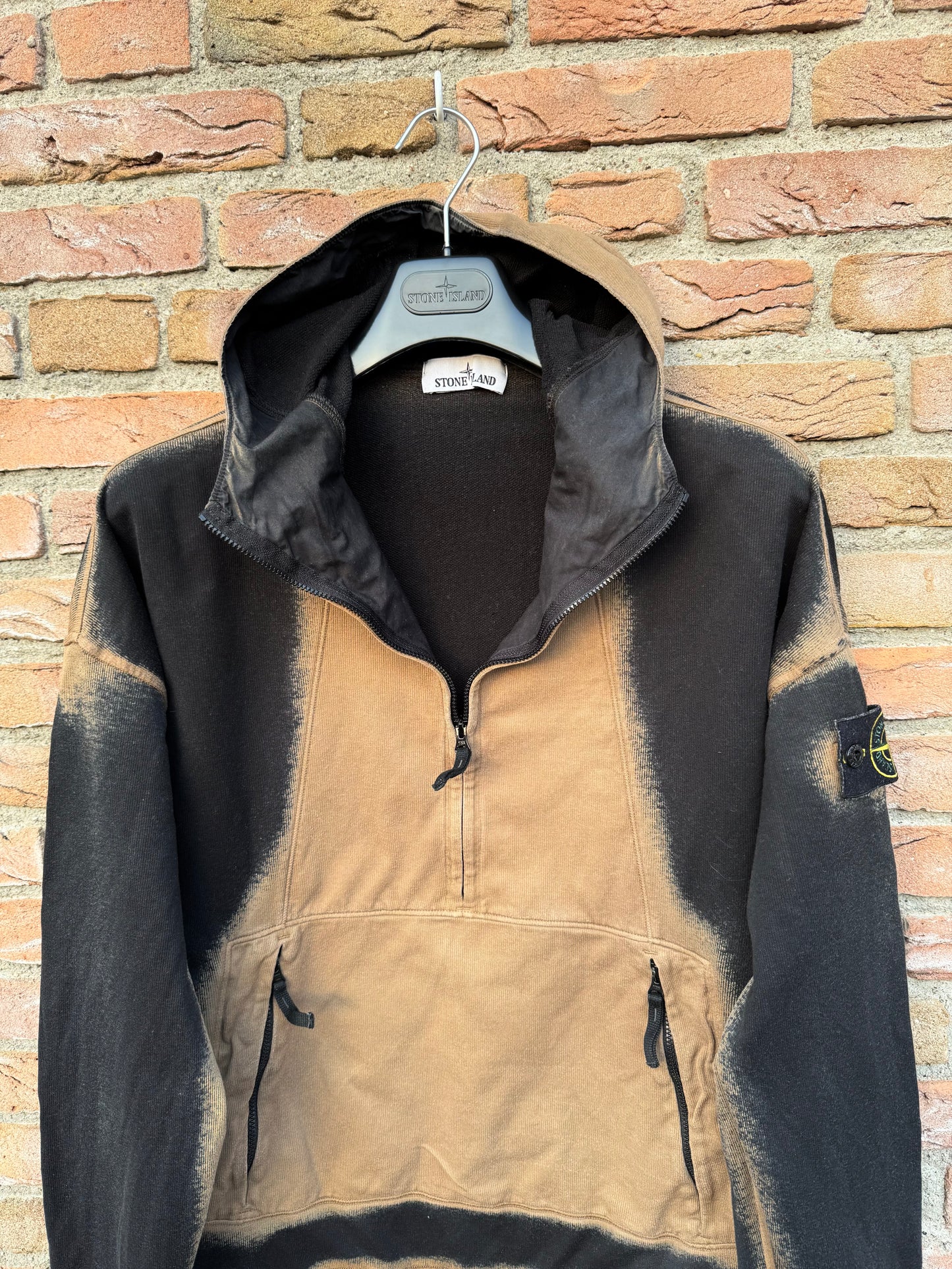 Stone Island Hand Sprayed Hoodie - M