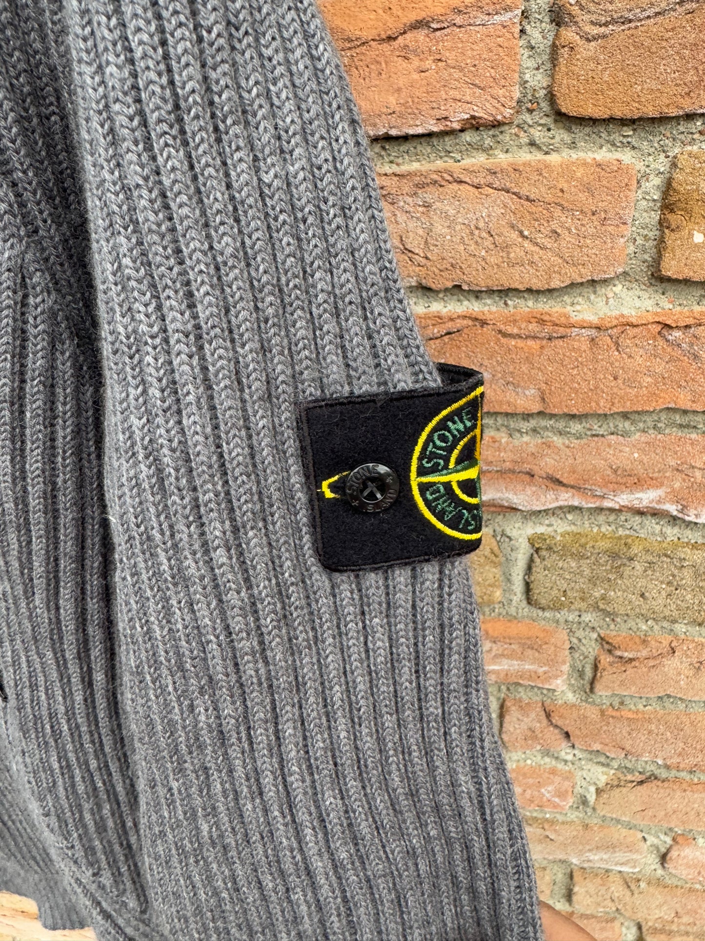 Stone Island Zip Knit Pullover - XXL