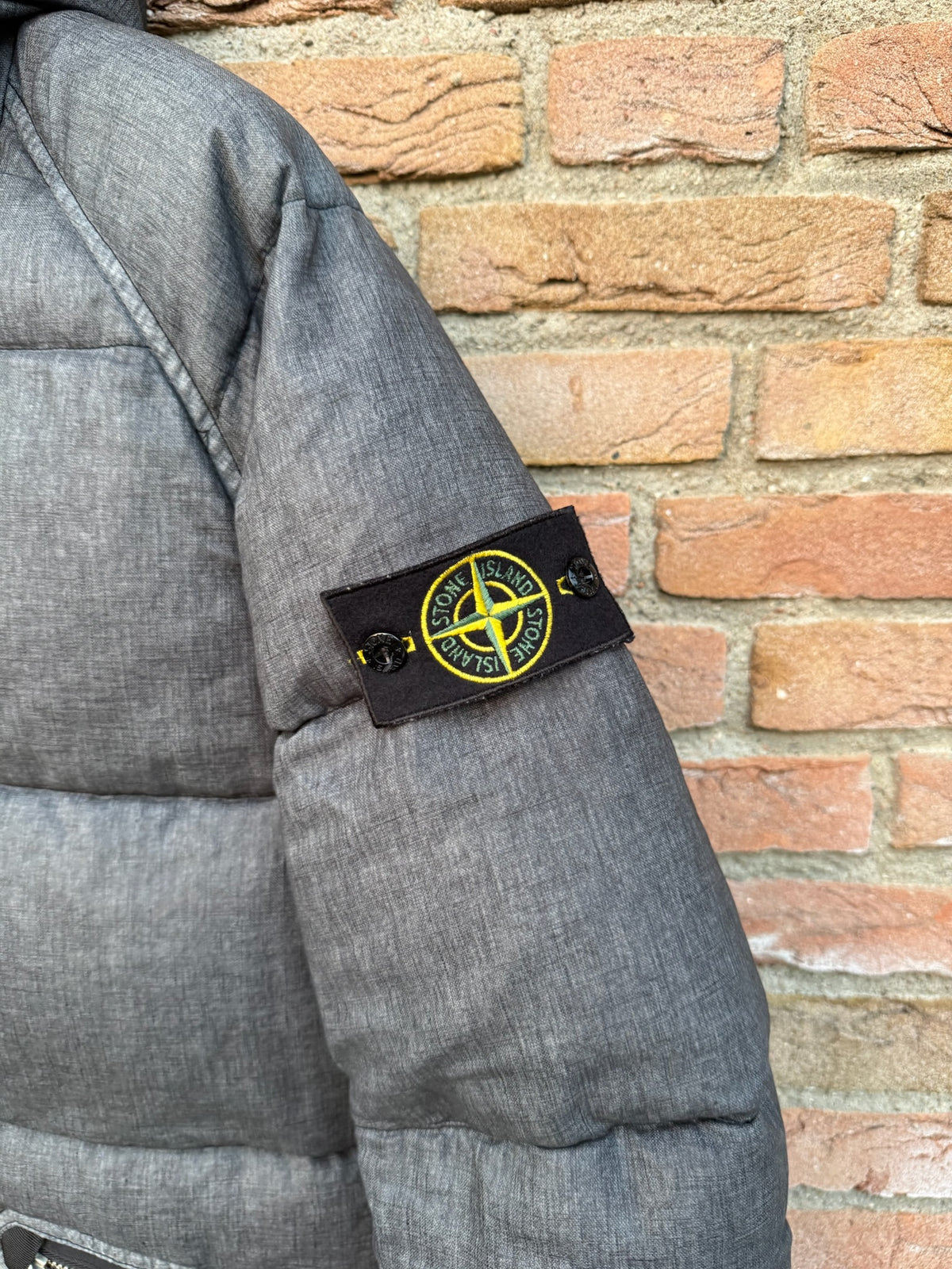 Stone Island Lino Resinato Down-TC Jacket - M