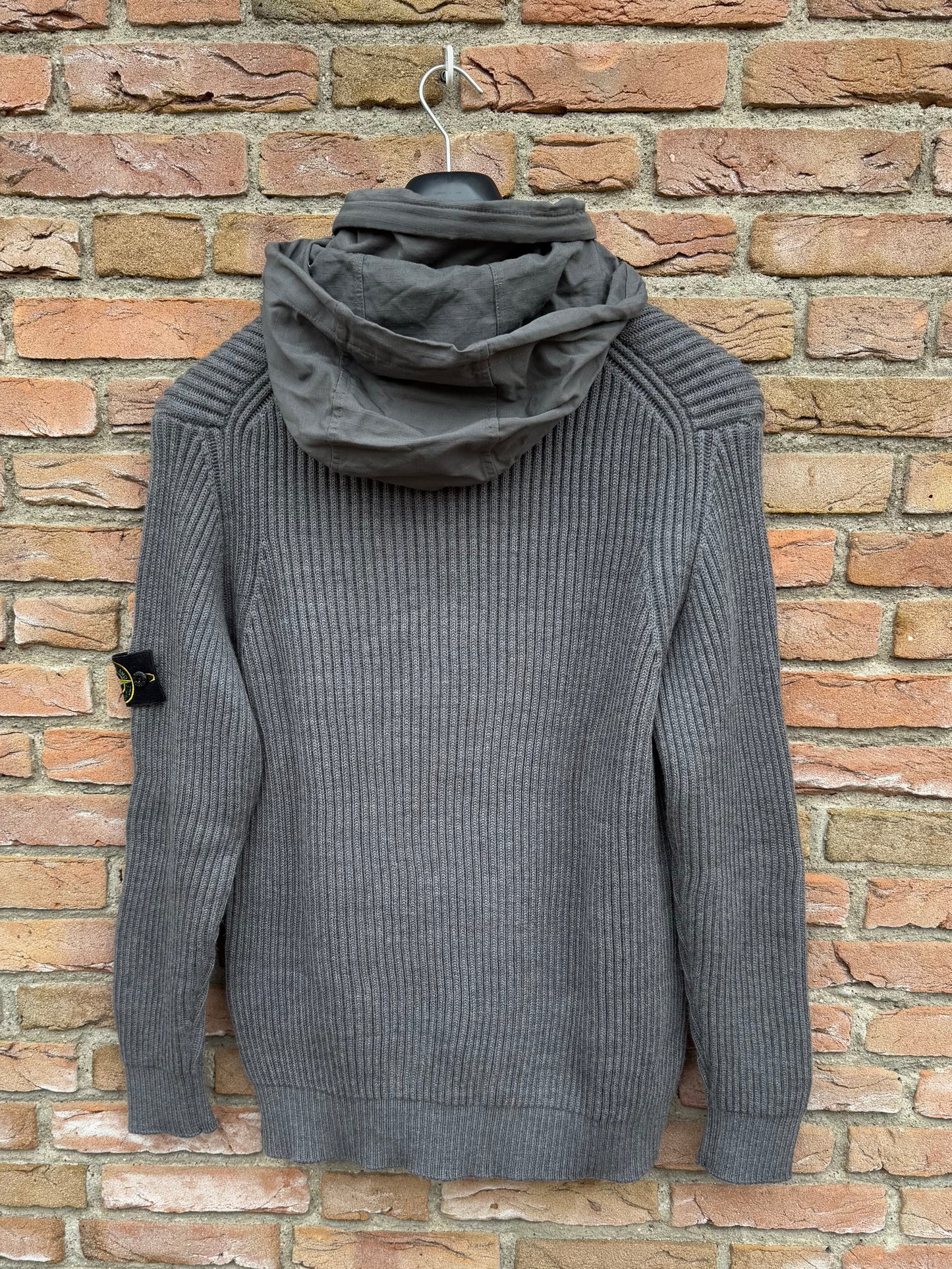 Stone Island Zip Knit Pullover - XXL
