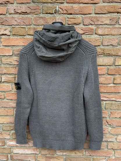 Stone Island Zip Knit Pullover - XXL