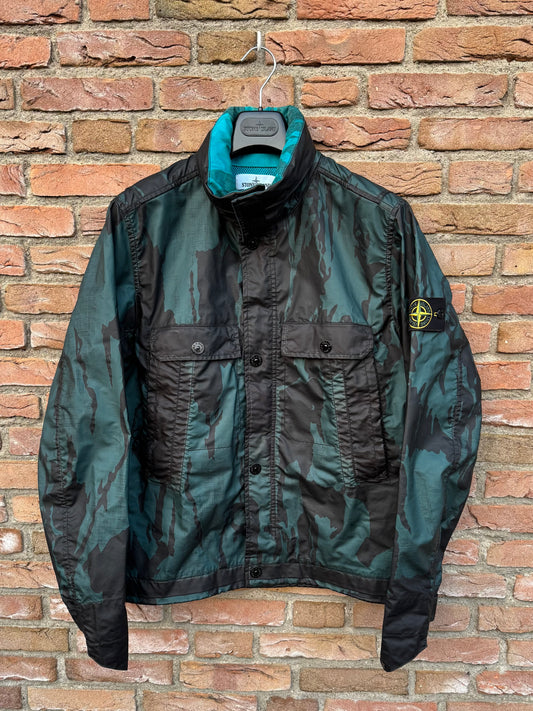 Stone Island Raso Gommato Reverse Colour Jacke - L