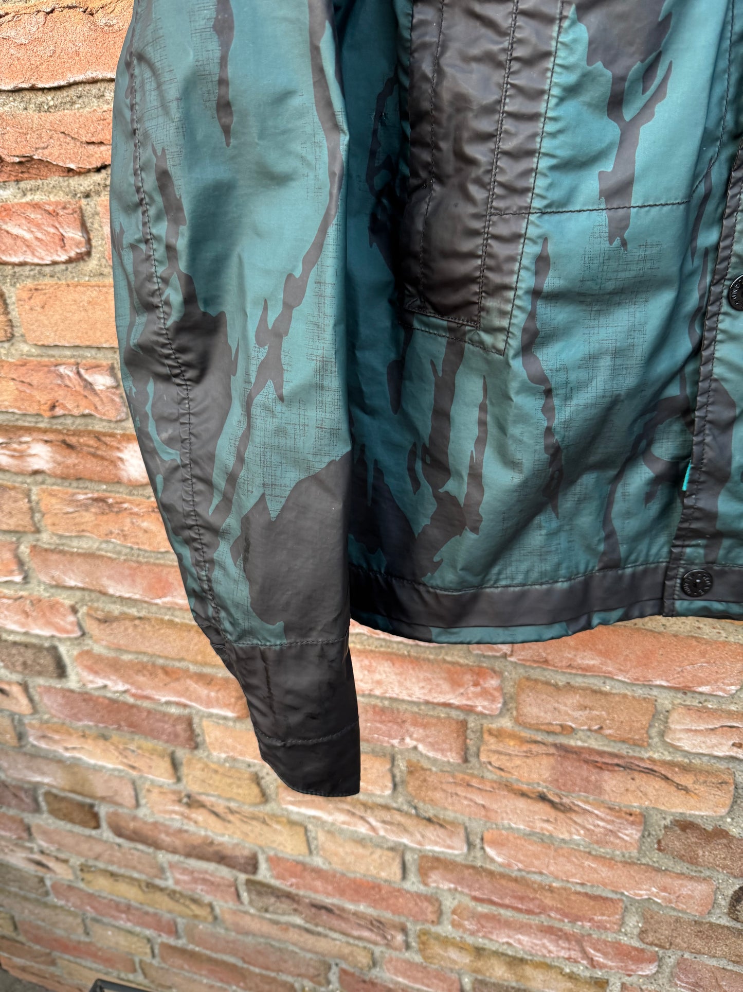 Stone Island Raso Gommato Reverse Colour Jacke - L