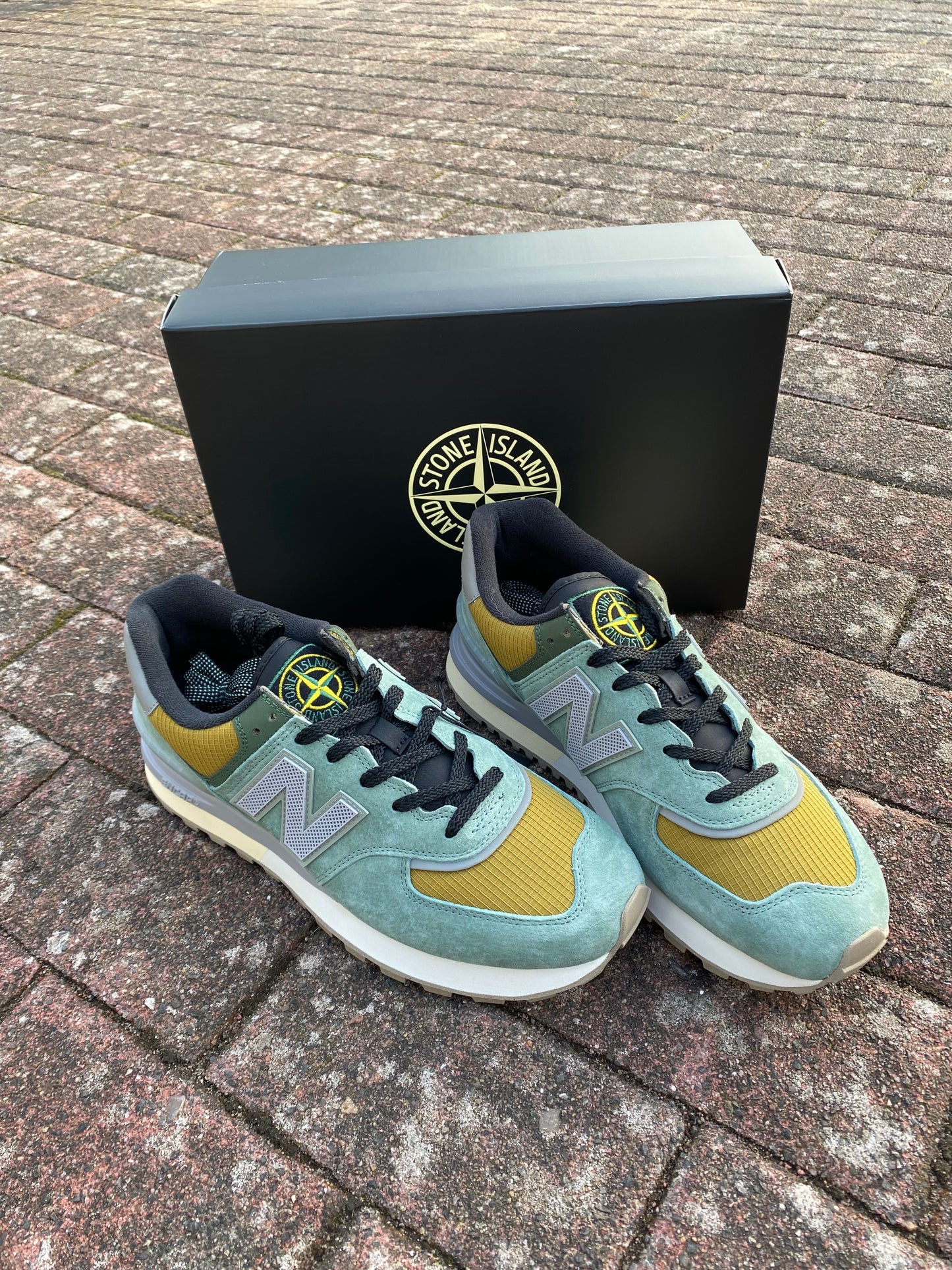 Stone Island x New Balance 574 Legacy - UK 9.5