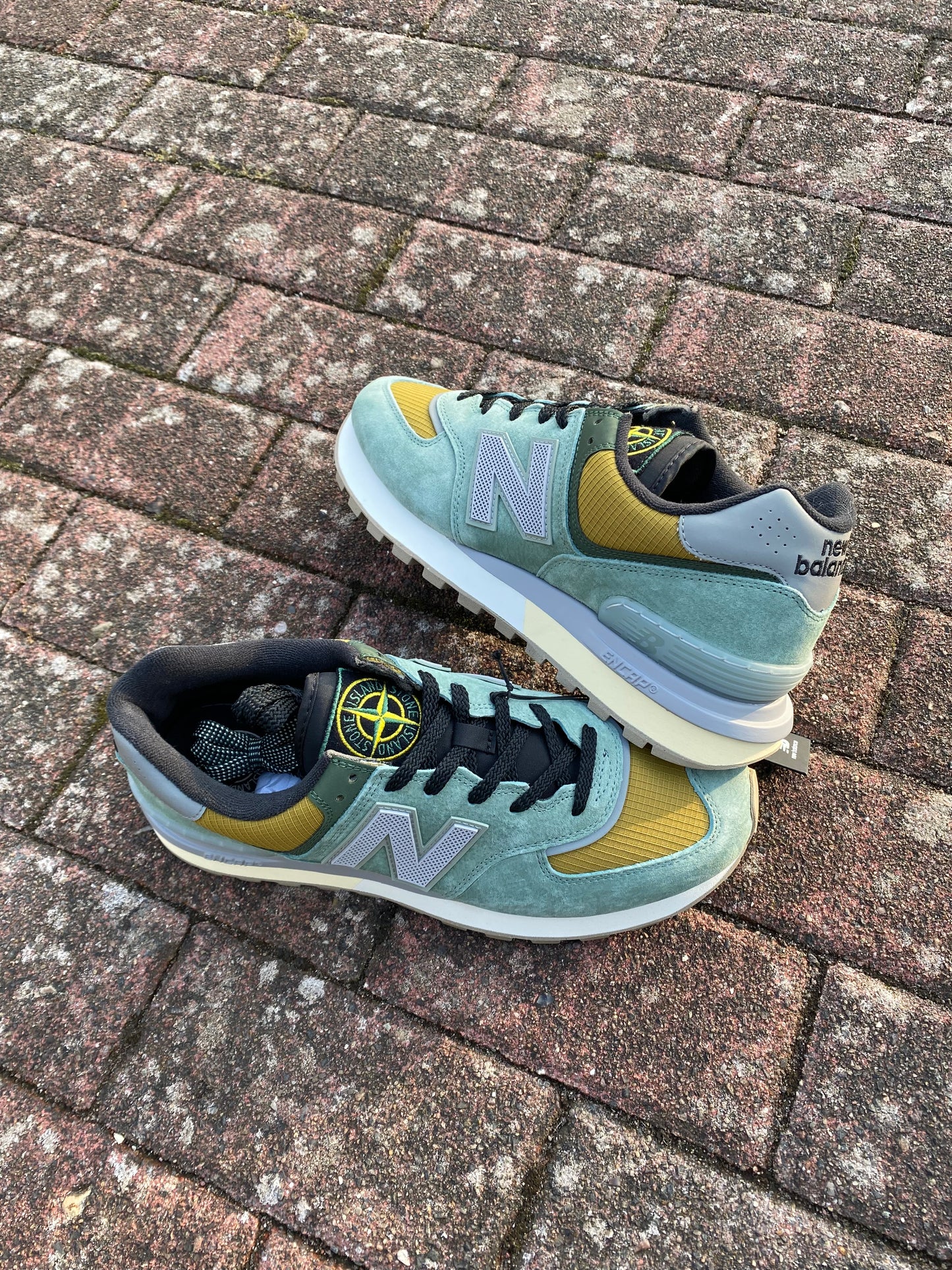 Stone Island x New Balance 574 Legacy - UK 9.5