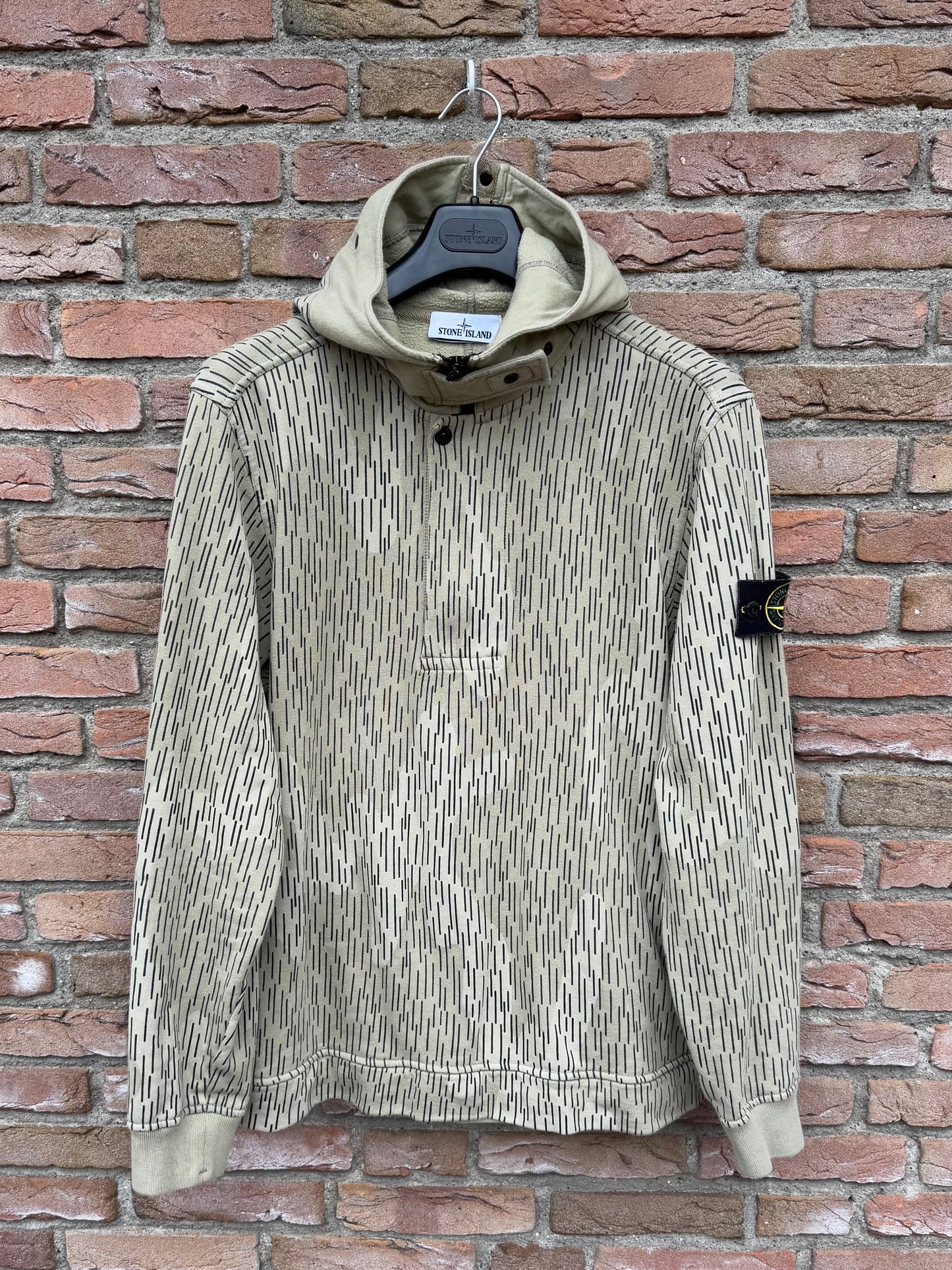 Stone Island Rain Camo Hoodie - L