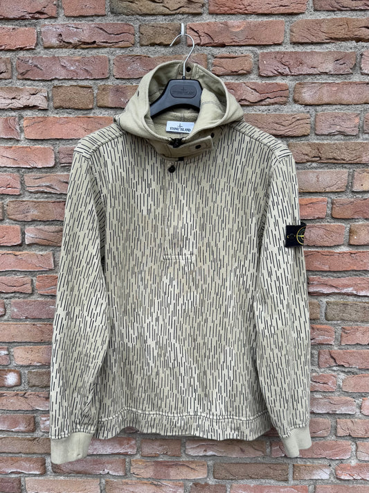 Stone Island Rain Camo Hoodie - L