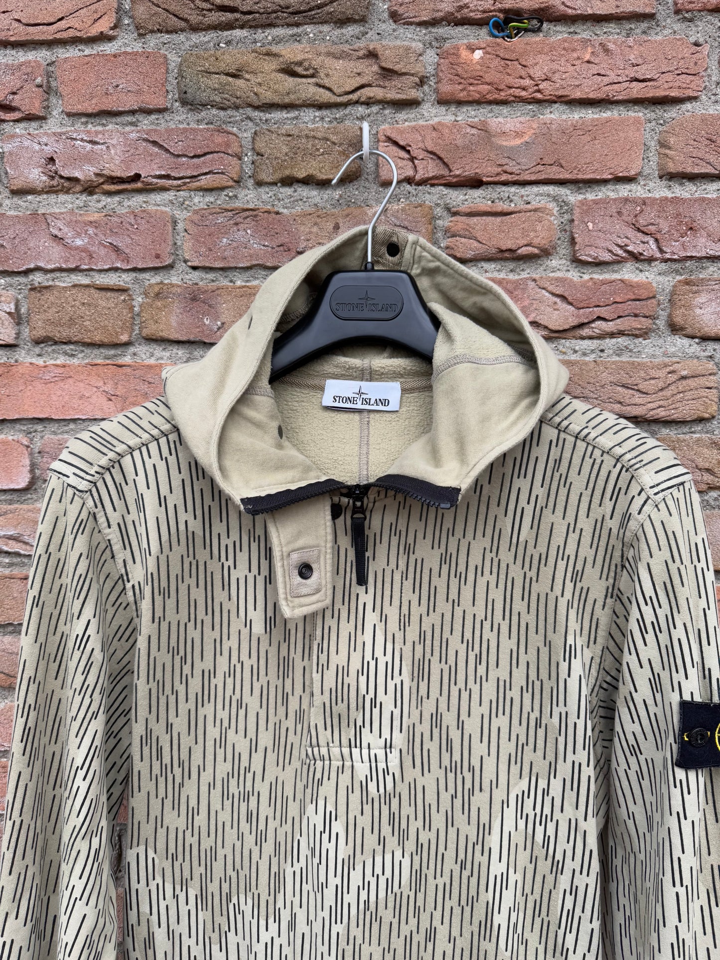 Stone Island Rain Camo Hoodie - L