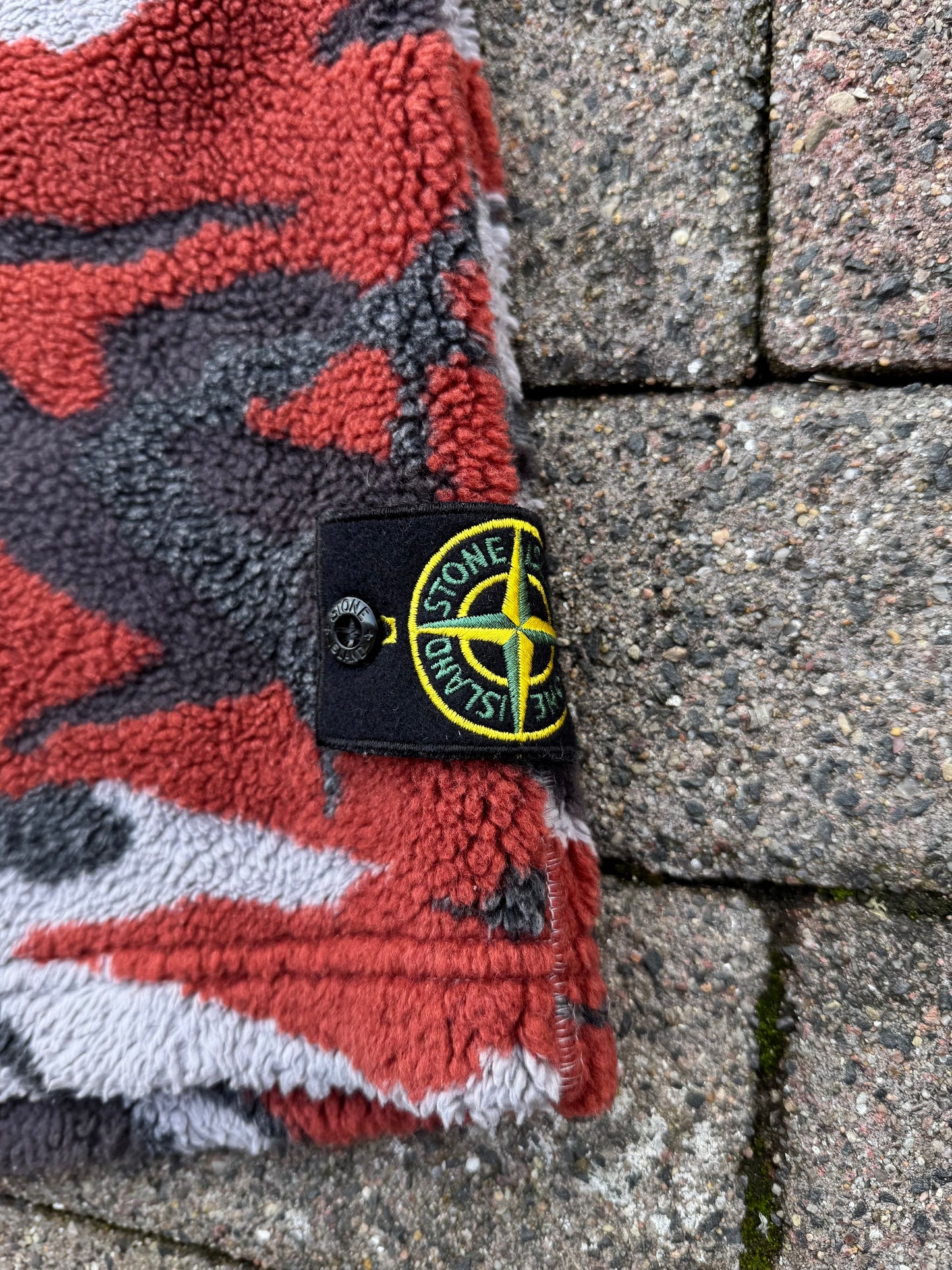 Stone Island Heritage Camo Fleece Shorts - XL