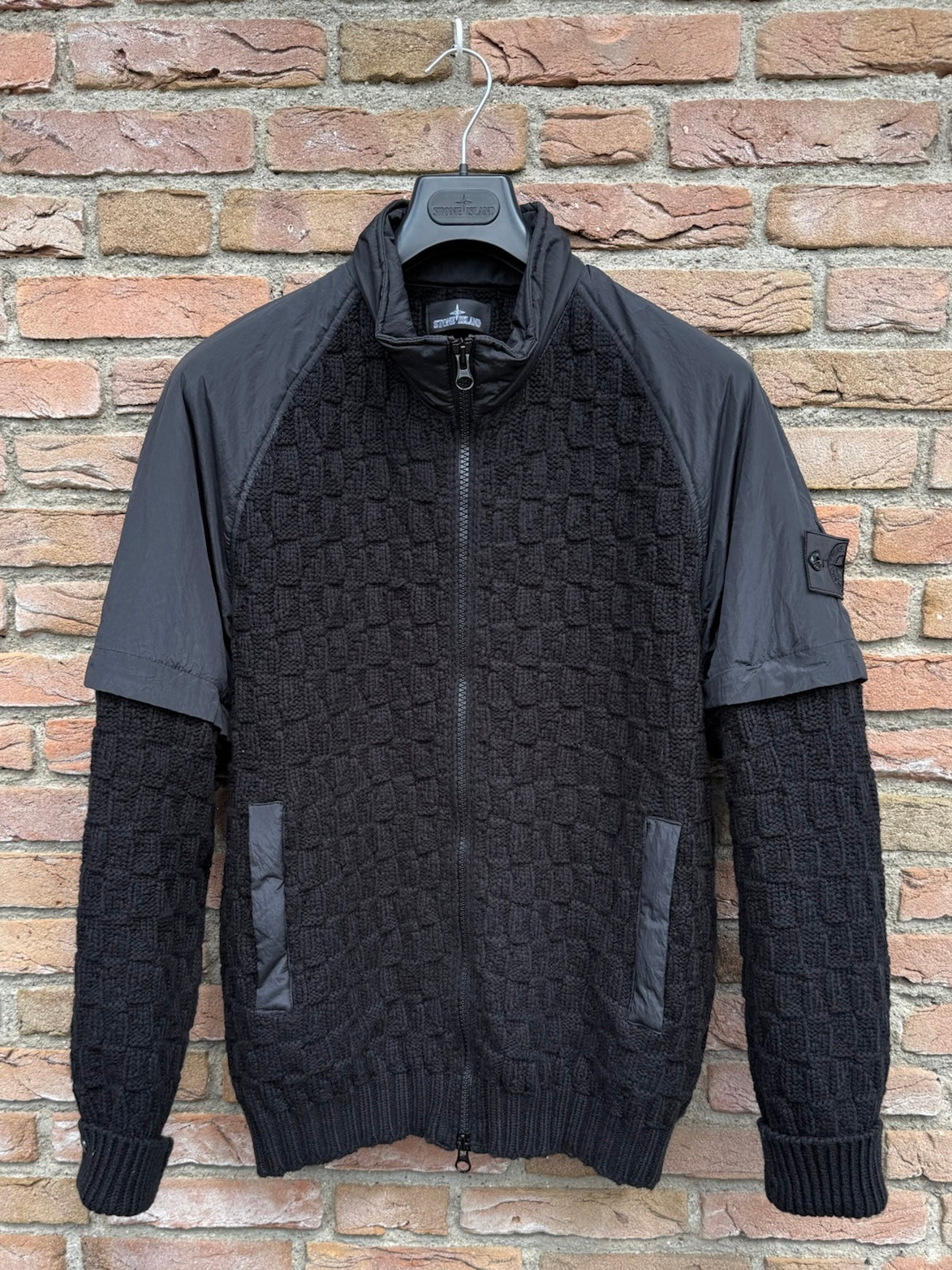 Stone Island Shadow Project Knit / Nylon Jacket - XL