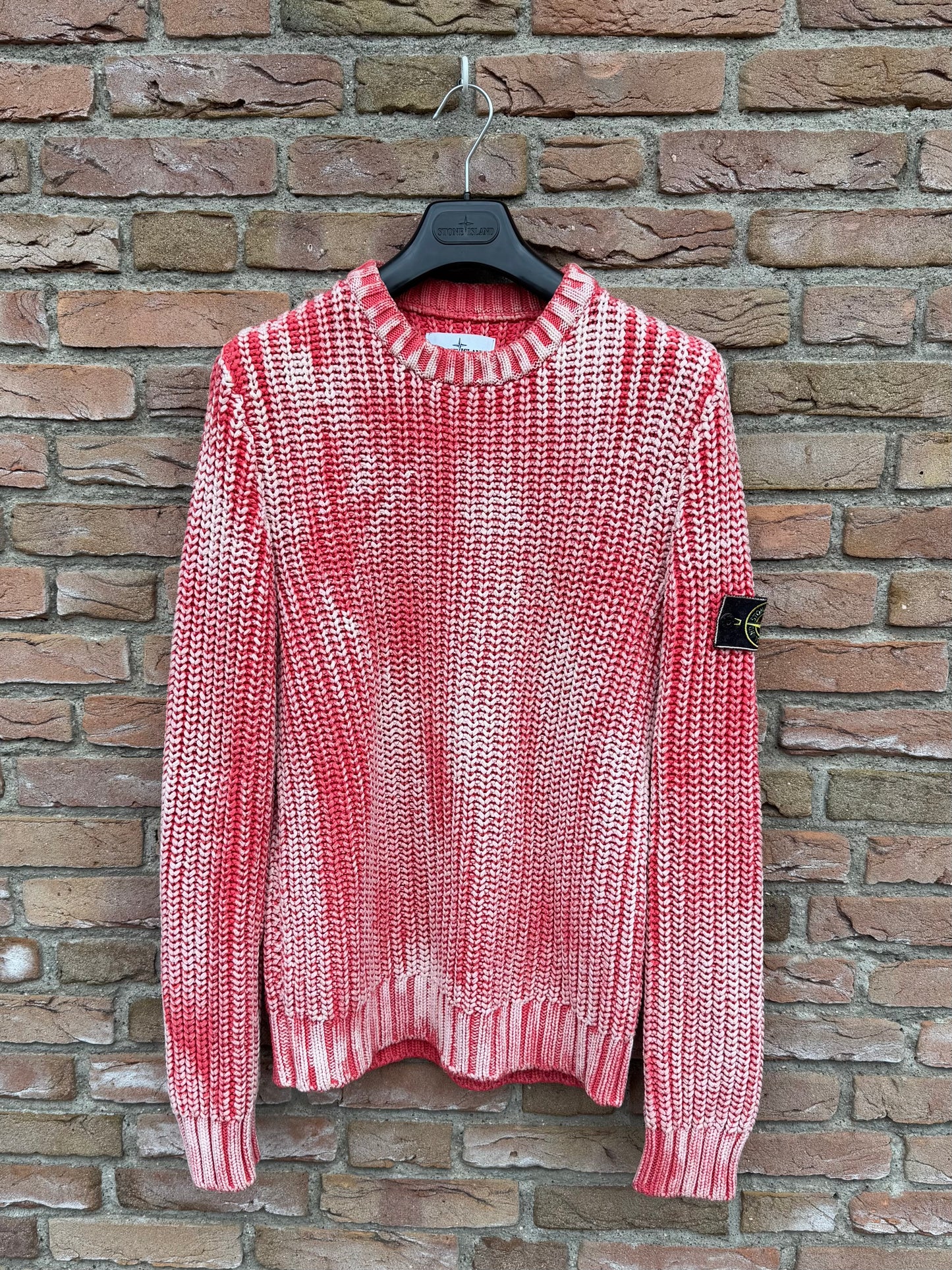 Stone Island Hand Corrosion Knit Pullover - M