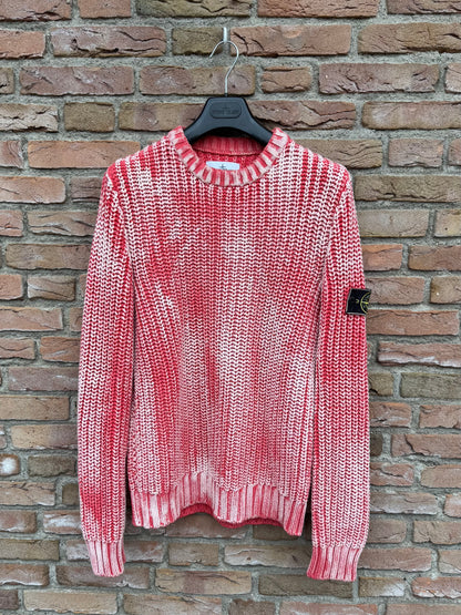 Stone Island Hand Corrosion Knit Pullover - M