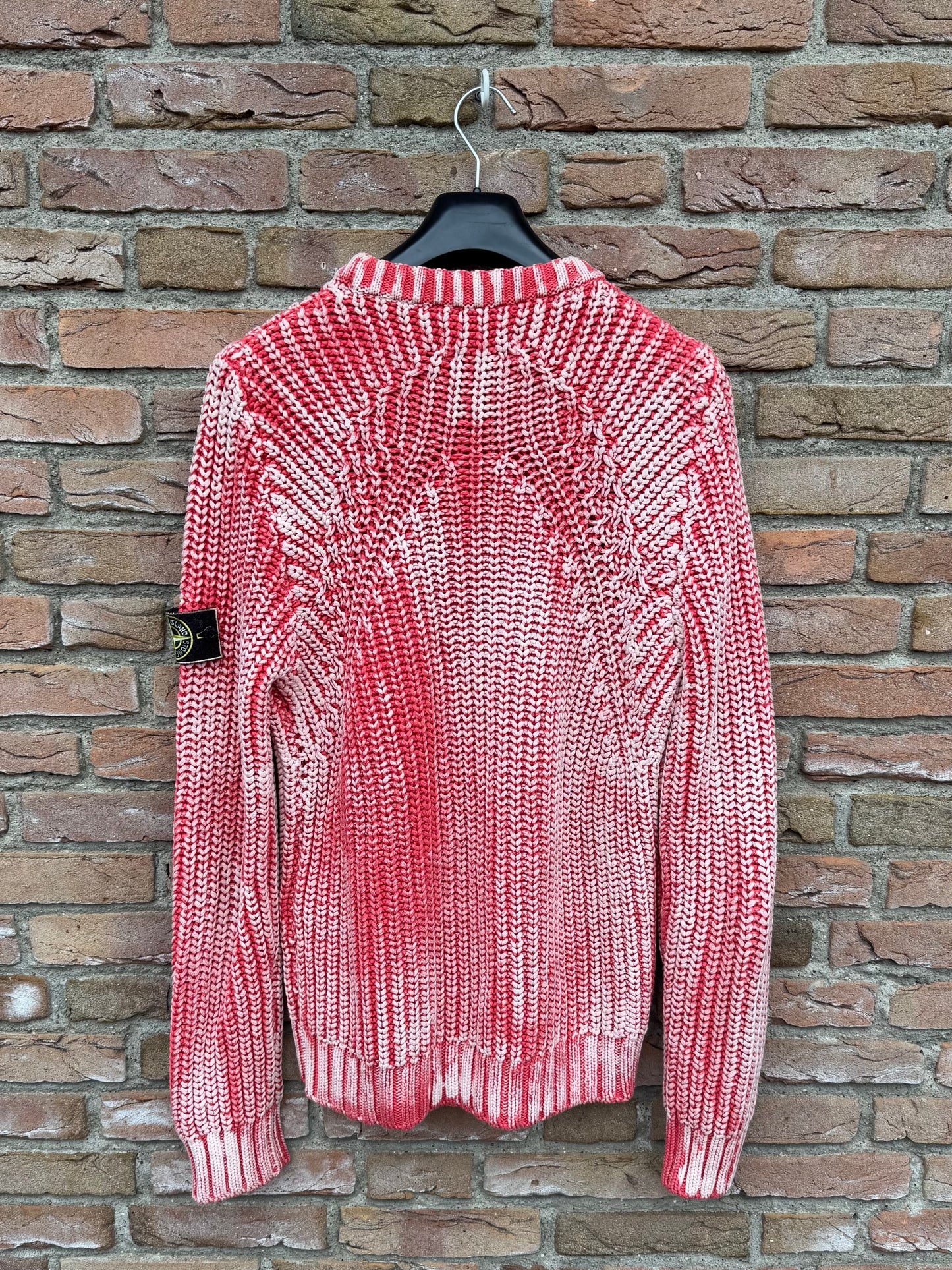 Stone Island Hand Corrosion Knit Pullover - M
