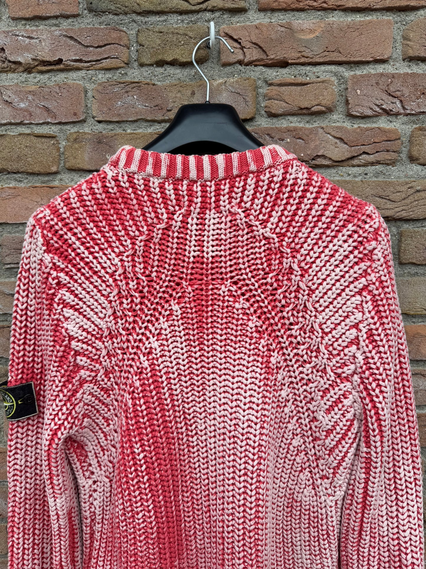 Stone Island Hand Corrosion Knit Pullover - M